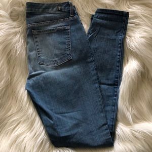 7 for all mankind The high waist skinny jeans